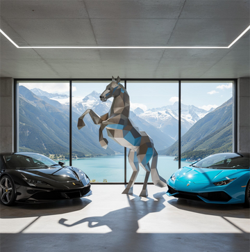 Cheval 185 Polygonal