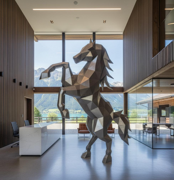 Cheval 222 Polygonal