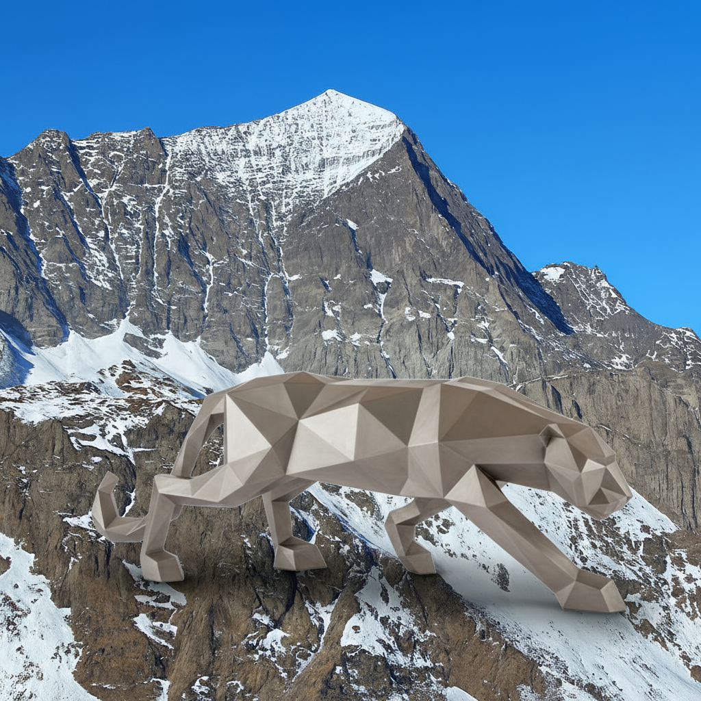 Panthère Polygonale