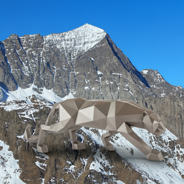 Panthère Polygonale