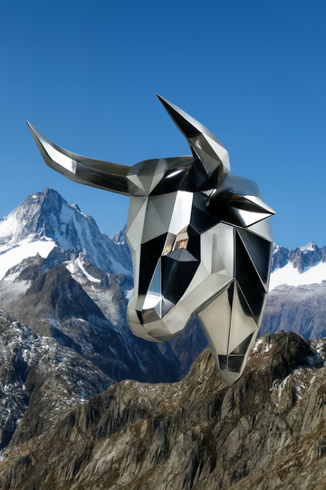 Tête de Taureau Polygonale