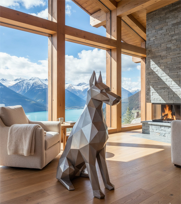 Doberman 151 Polygonal